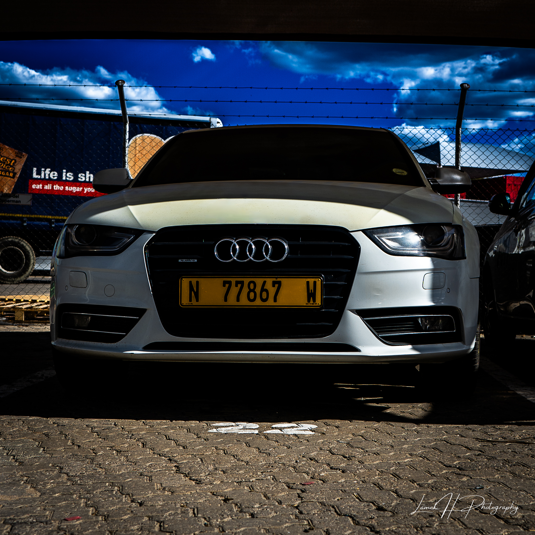 Outdoor lifestyle photoshoot with a model in Windhoek, Namibia