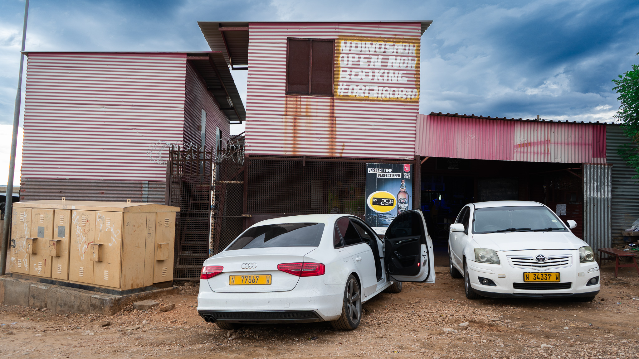 Breathtaking sunset over the Namibian desert with golden sand dunes