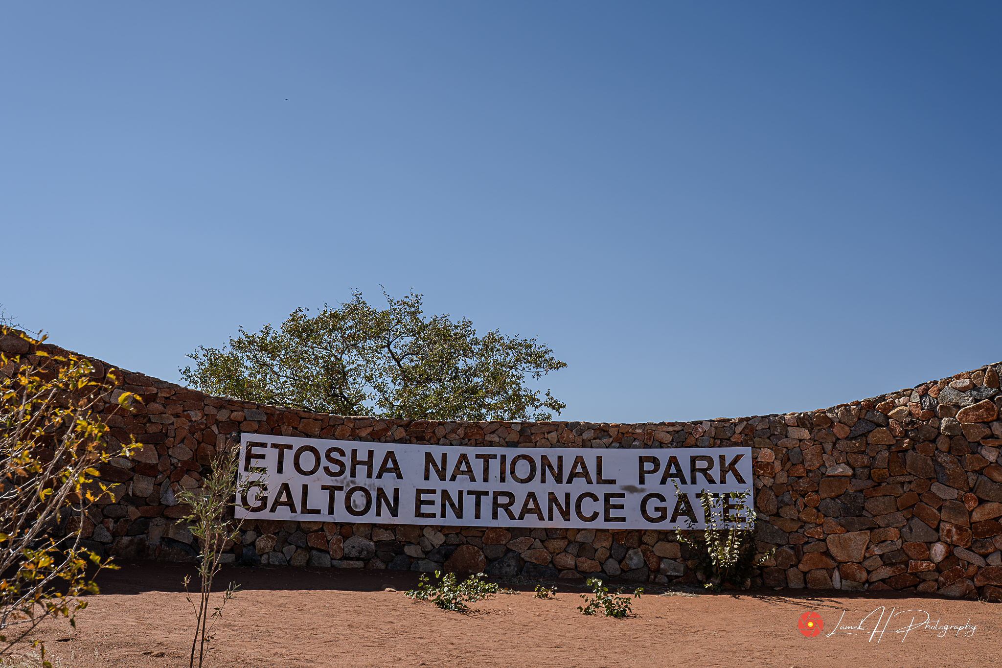Panoramic view of a desert landscape with unique rock formations