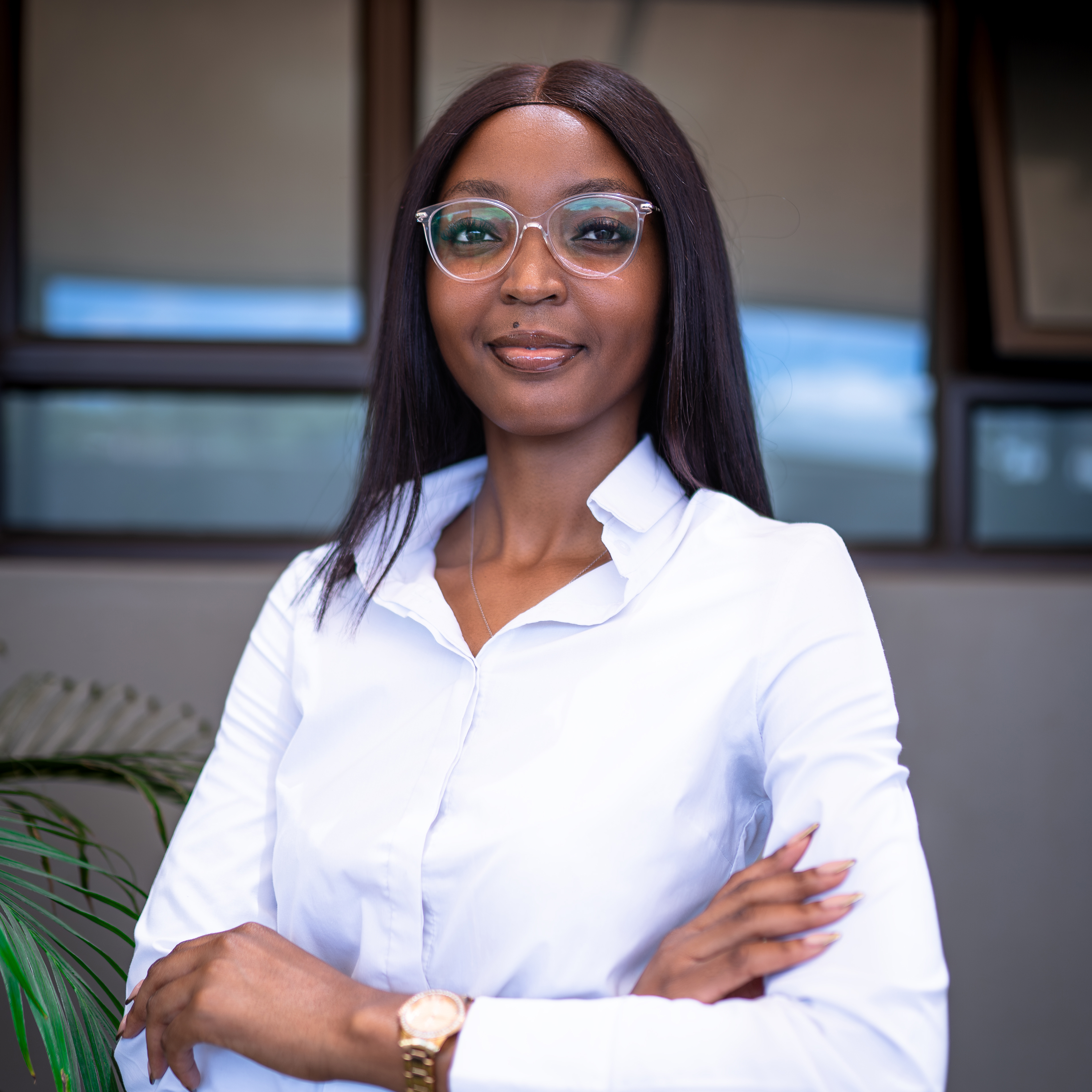 Fashion editorial portrait shoot for a Namibian clothing brand