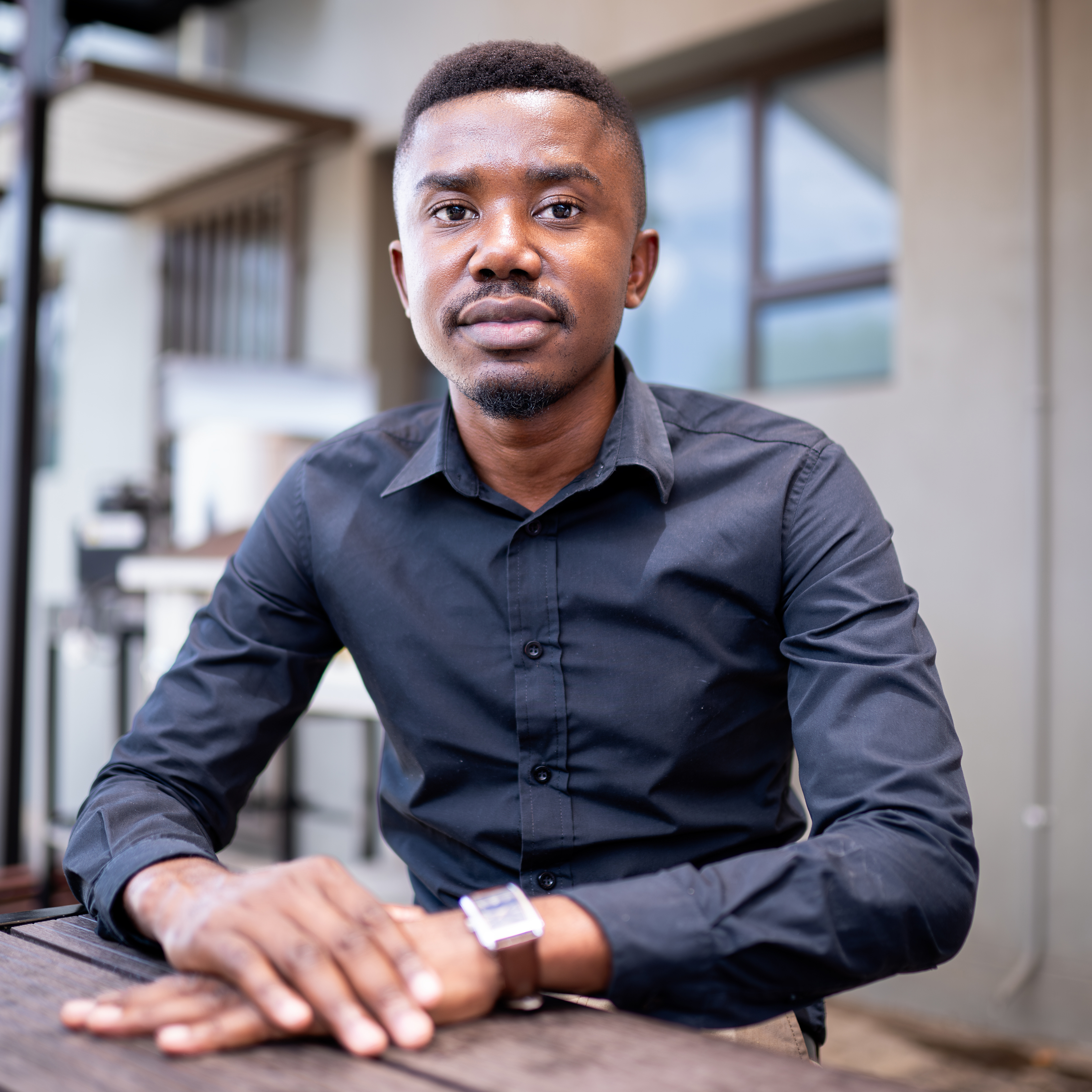 Studio portrait of a businessman in a suit - Professional Headshots Namibia
