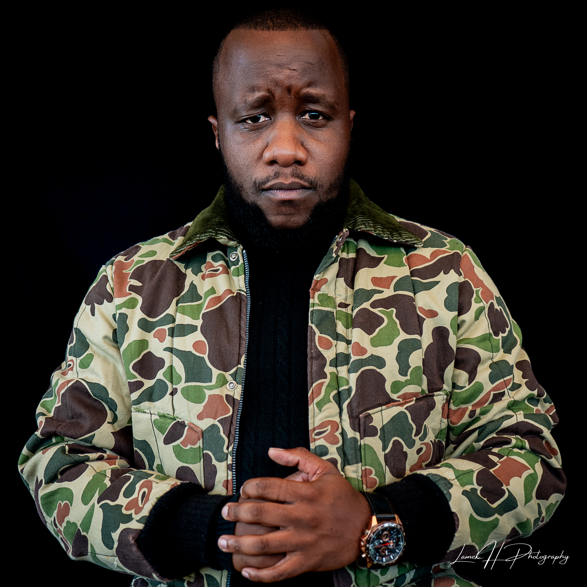 Outdoor portrait of a smiling couple at sunset in Swakopmund