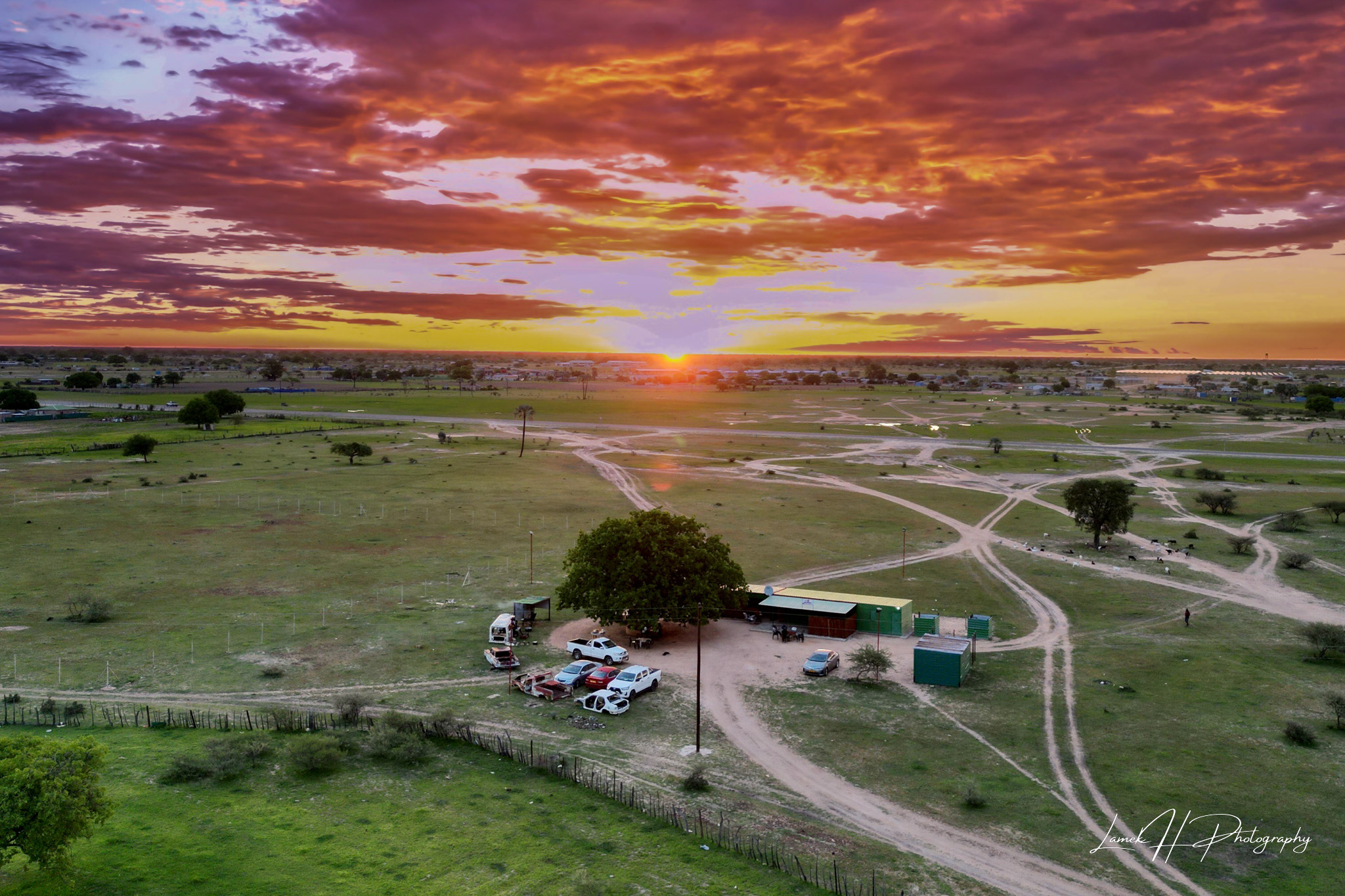 Beautiful wedding shoot in Northern Namibia with a scenic backdrop